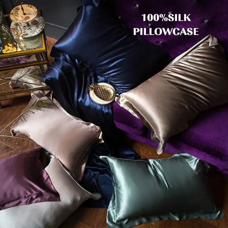 SilkRadiance™ Pure Mulberry Silk Pillowcase