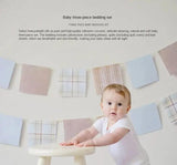 Ethereal Silk Dreams: Luxurious Baby Bedding Set