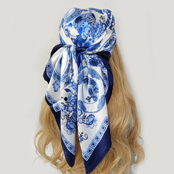 Silk Scarf - Versatile Fashion Headwrap