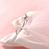 White Bow Bride Veil - Bachelorette Party & Bridal Shower Prop