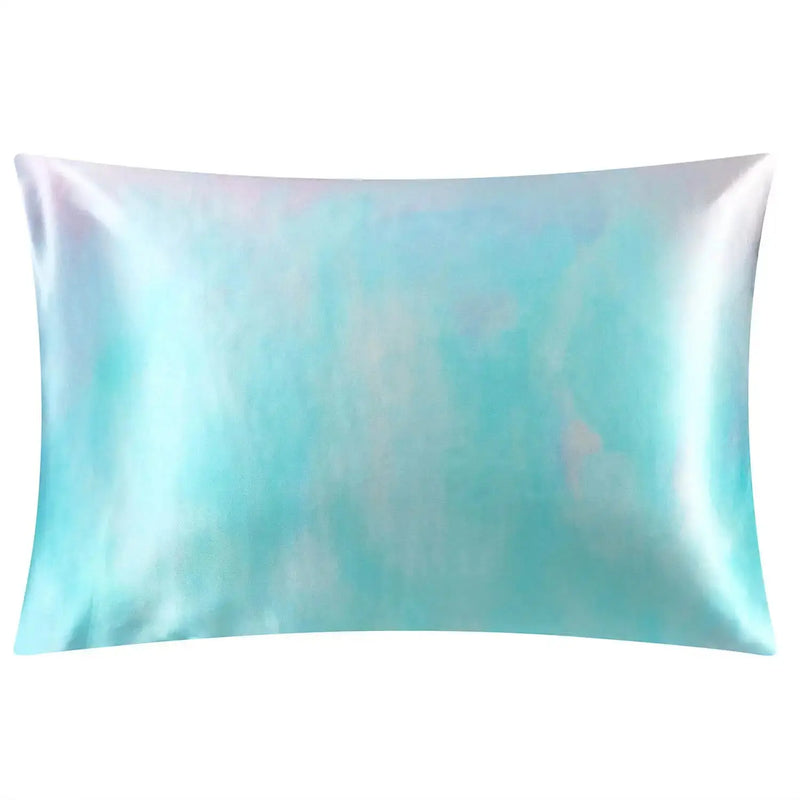 Blushing Ombre: Reversible Mulberry Silk Zip Pillowcase