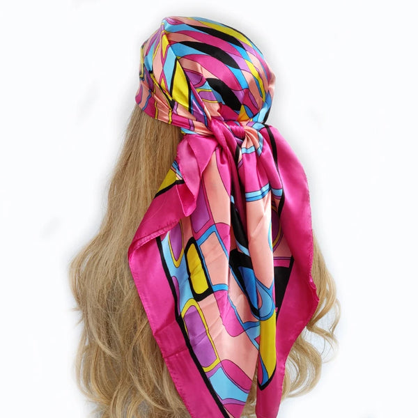 Silk Scarf - Versatile Fashion Headwrap