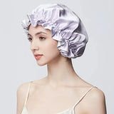 Enhance Your Beauty and Comfort with our Double Layer Mulberry Silk Sleeping Bonnet