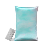 Blushing Ombre: Reversible Mulberry Silk Zip Pillowcase