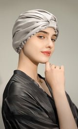 Experience Serenity: Pure Mulberry Silk Night Caps for Women