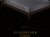 Lavish Comfort: 100% Pure Mulberry Silk Bed Sheet - Seamless Luxury